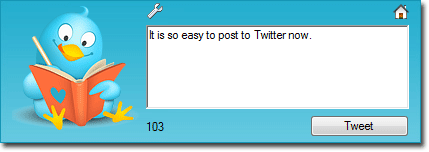 Twitter Talk Default Window